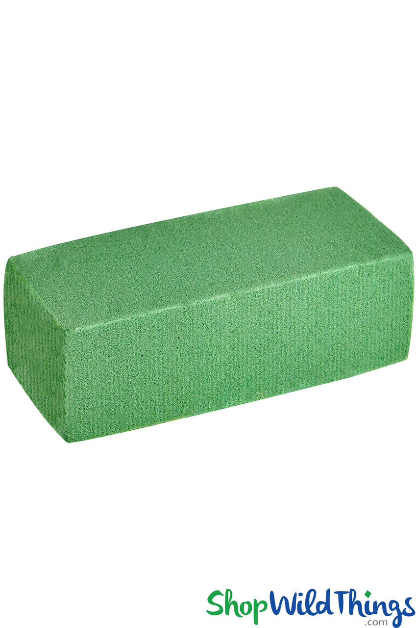 Floral Foam Blocks, Wet or Dry Green Bricks 9x4x3